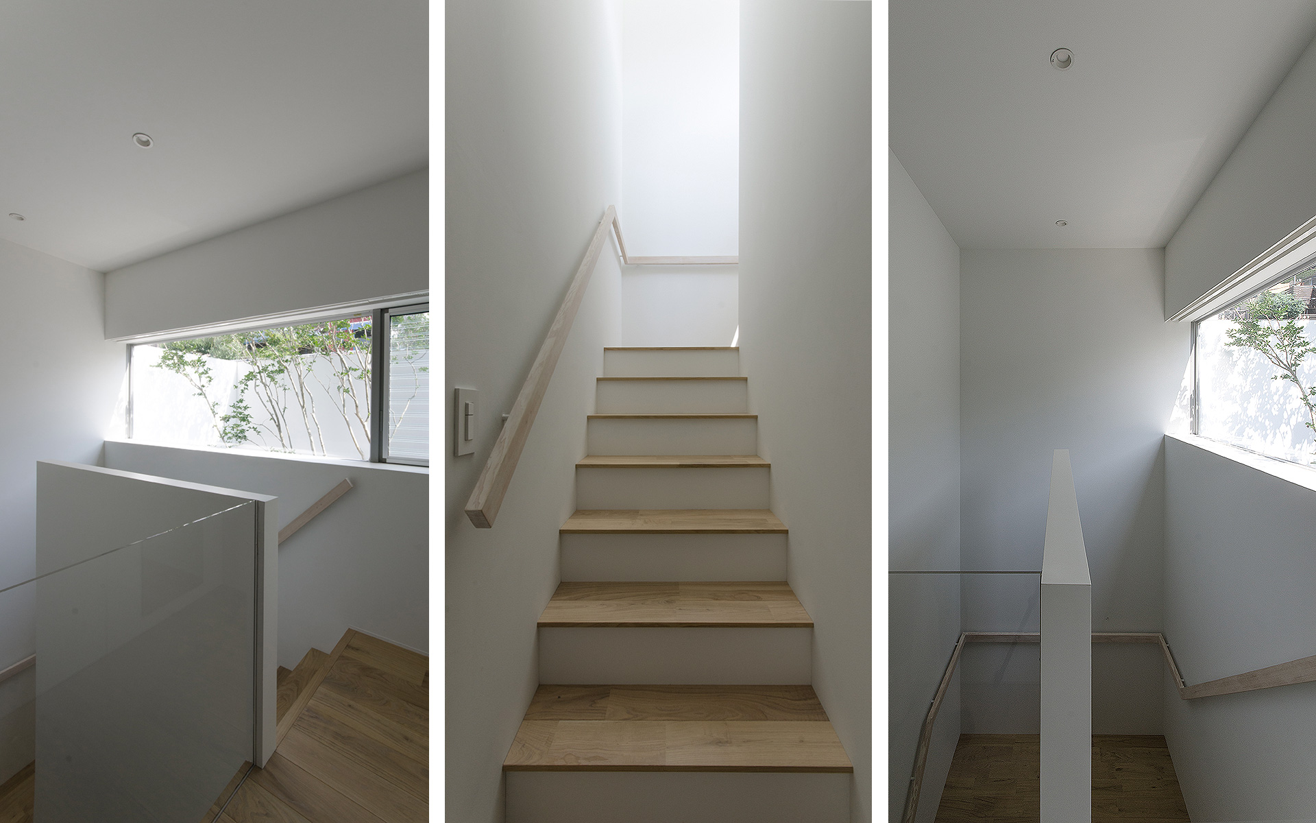 兵庫県明石市で計画中の注文住宅,眺望を活かした住まい,階段ホール