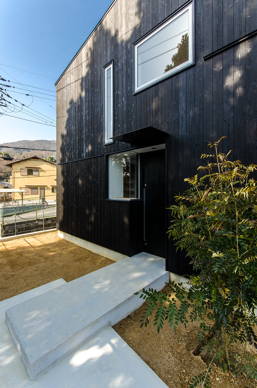 生駒市に建つ和モダン注文住宅の外観写真