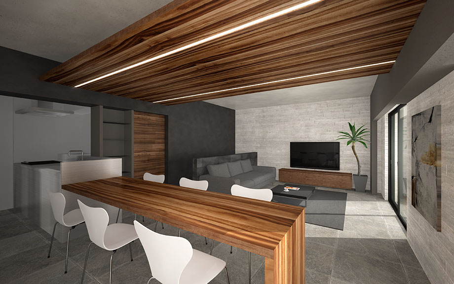 兵庫県神戸市　マンションリフォーム　内観イメージ