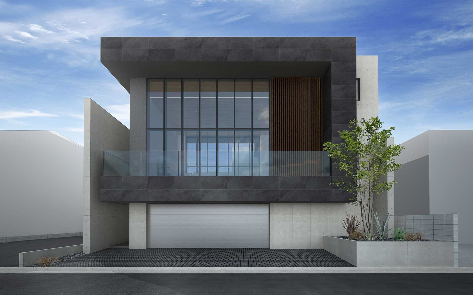 兵庫県尼崎市 　ビューコートハウス　外観イメージ