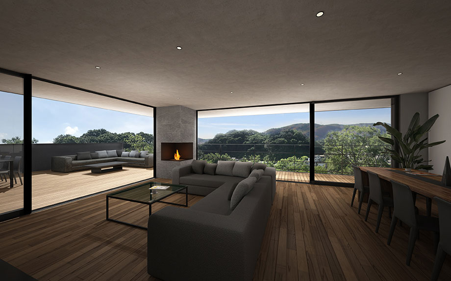 兵庫県神戸市東灘区　神戸のビューテラスハウス　内観イメージ